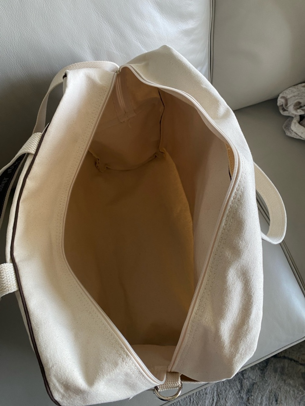 Large Canvas Flight Bag 19” x15” x7” - Picture 3 of 4